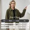 Suede-Like Cropped Bomber Jacket