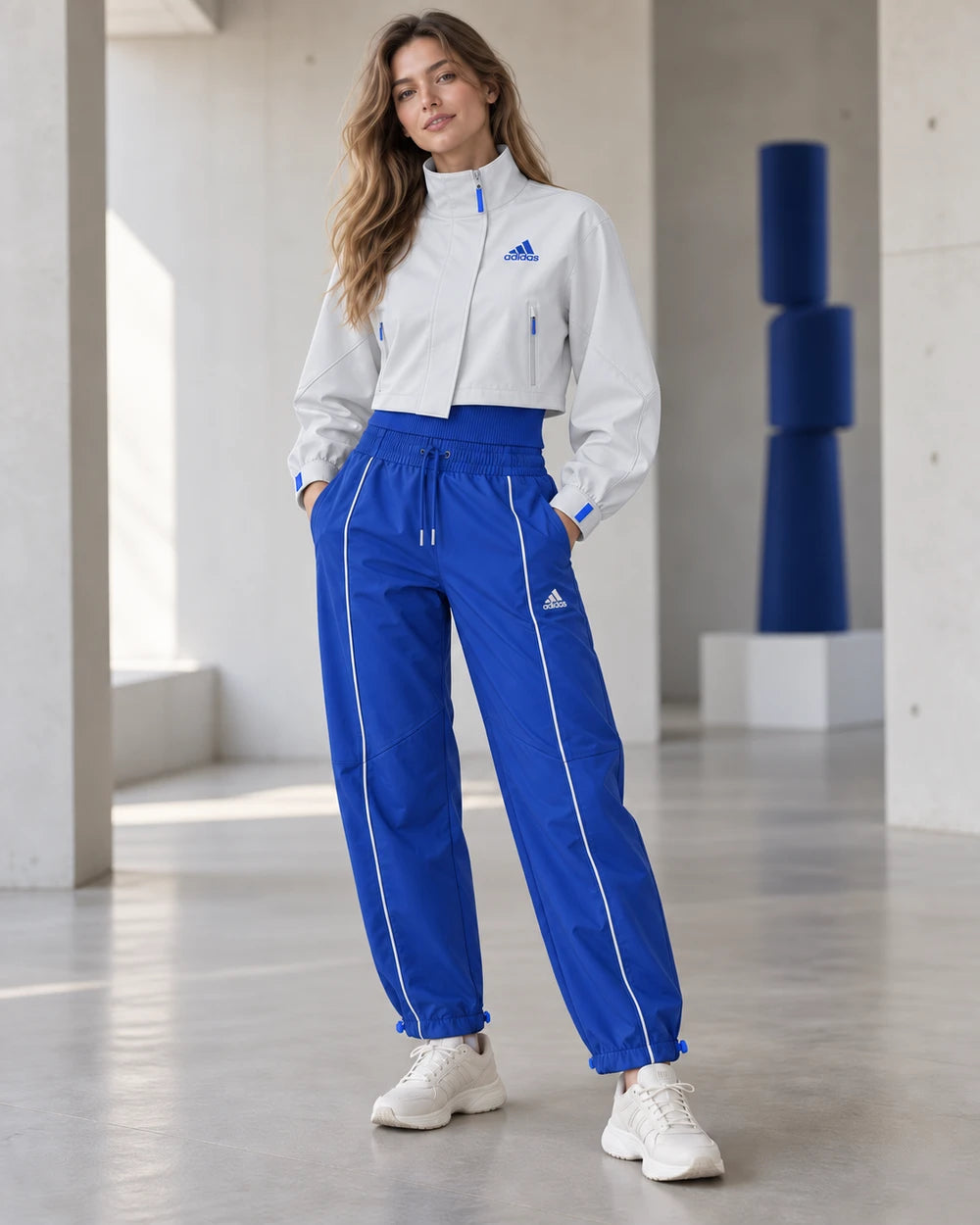 Athleisure Two Piece Suede Set
