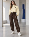Athleisure Two Piece Suede Set