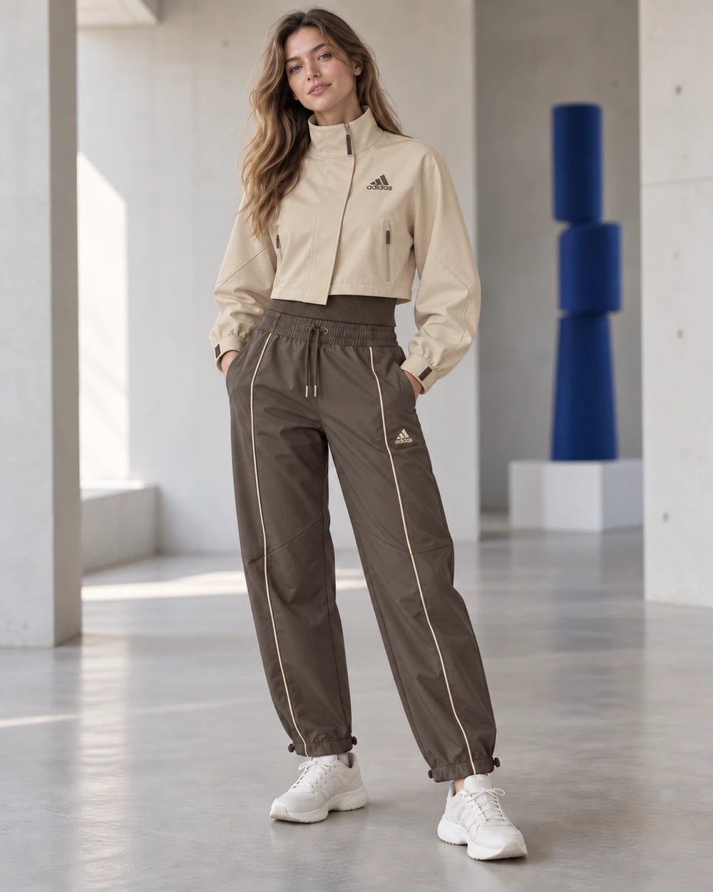 Athleisure Two Piece Suede Set