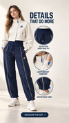 Athleisure Two Piece Suede Set