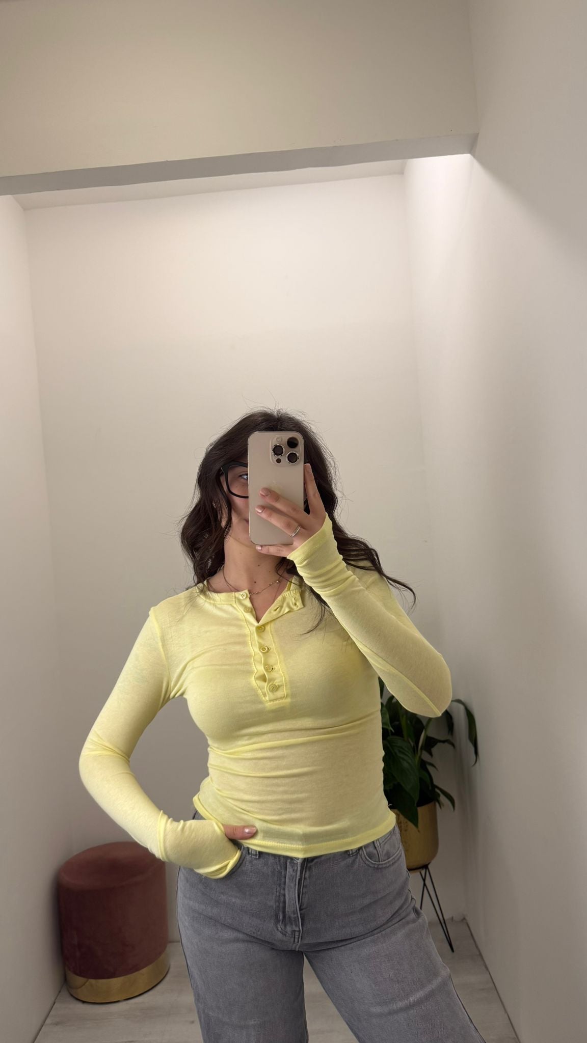 Maglia Button