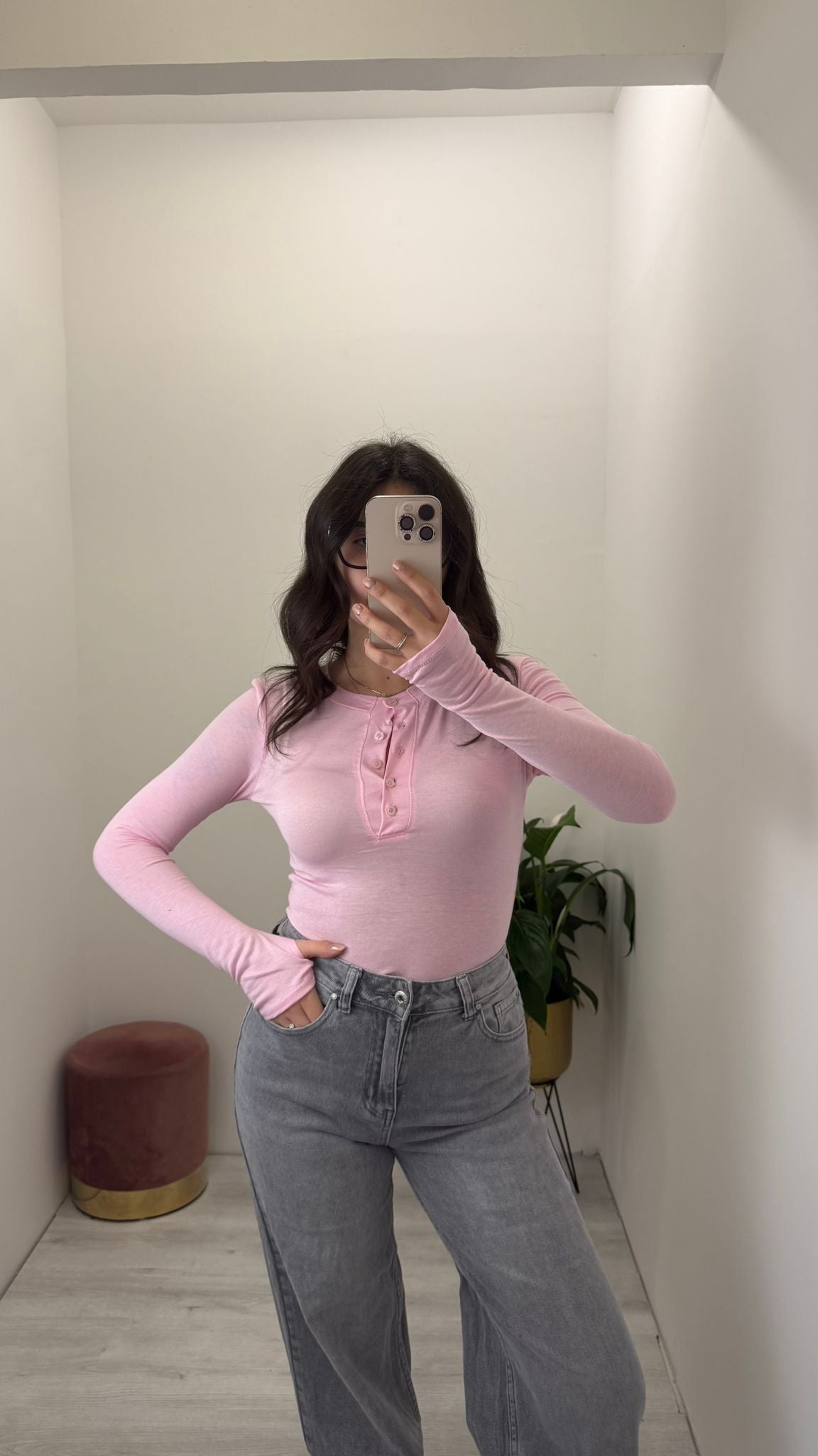 Maglia Button